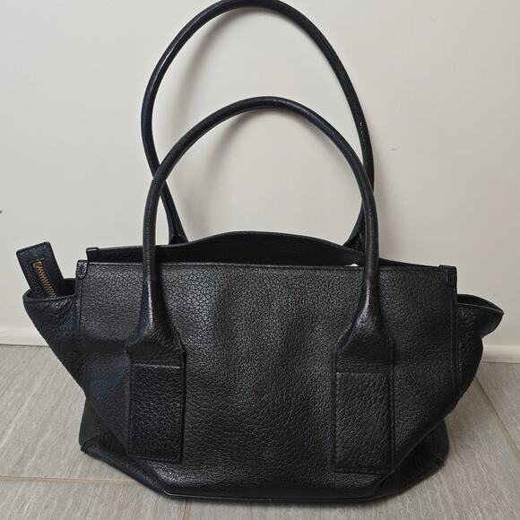 Kate Spade Black Pebbled Leather Southport Avenue Oden Tote Handbag Purse - Picture 5 of 11